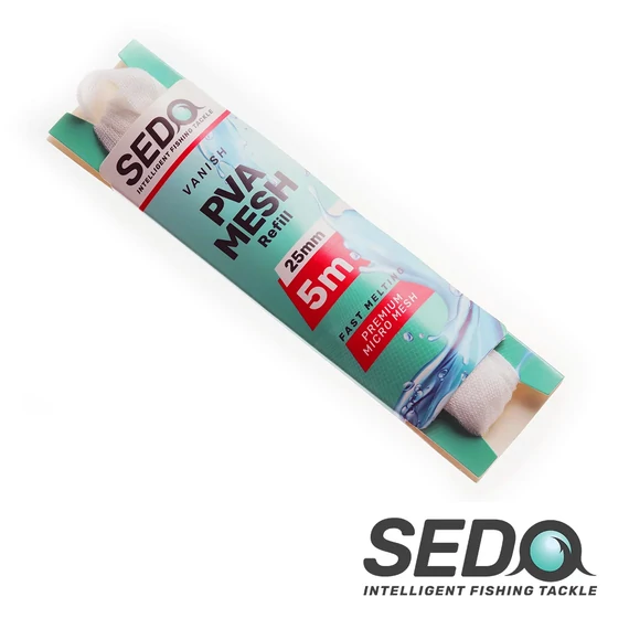 Sedo Vanish PVA Mesh REfill- Quick Melting 37mm - 5M 